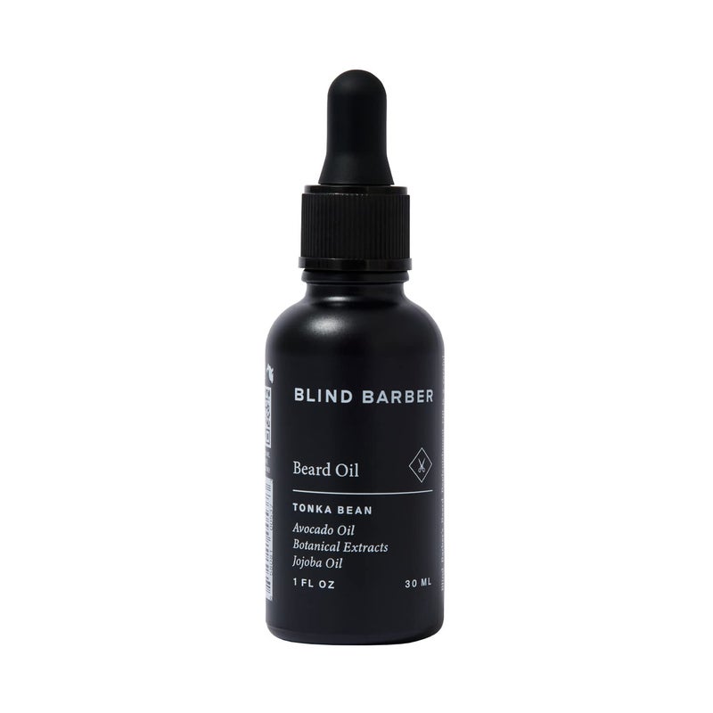 Blind Barber Rejuvenating Face & Beard Oil for Men - Moisturizing & Softening - Hydrate Clean Shaven Skin or Use As a Natural Beard Growth Oil for Men - (1 Oz) - Image 1